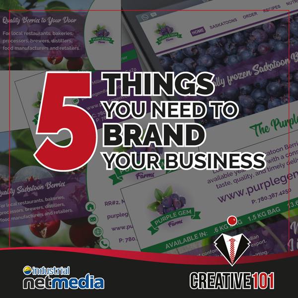 5 things you need to brand your business